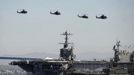 Съвместни военноморски учения на Русия и Китай