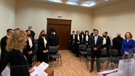 Двама нови съдии положиха клетва в Административен съд – Варна