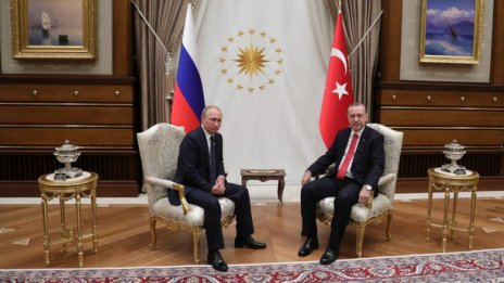 Путин поздрави Ердоган по повод националния празник на Турция