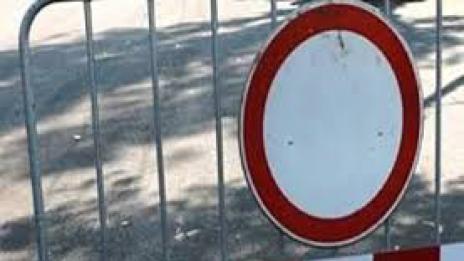 Част от пътя за летище София пропадна