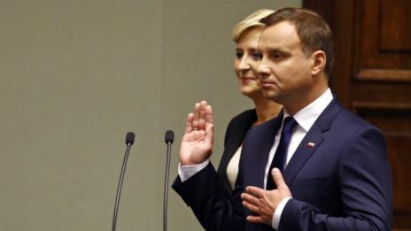 Дуда положи клетва като президент на Полша