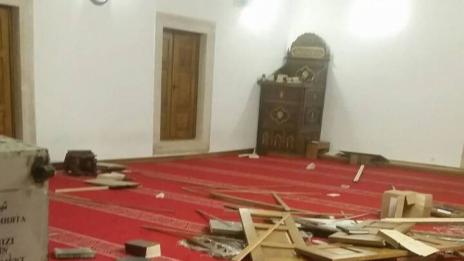 Софийската джамия стана обект на посегателство