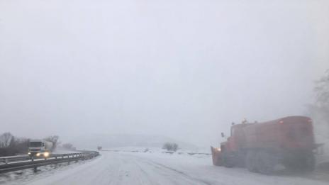 АМ Хемус е проходима при зимни условия (Снимки)