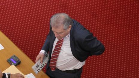 Извадиха Александър Паунов от ПГ на БСП