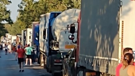 Извиха се опашки на ГКПП с Румъния в Добричко