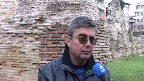 "Щрихи от утрото" (8.02.2017) - Снегът и студът не пожалиха и големите Римски терми във Варна 