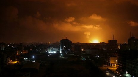 Израел нанесе въздушни удари в ивицата Газа