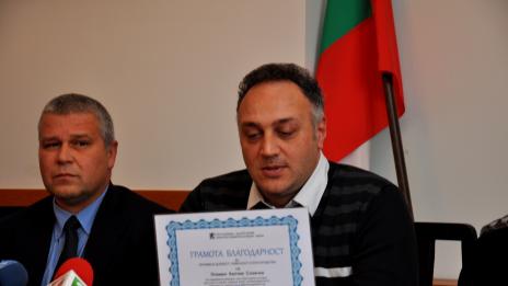 Родено в преспите на Варна бебе получи кметско име