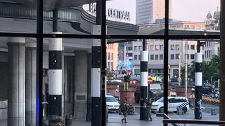 Пиратки всяка паника в Южната гара на Брюксел