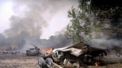 Военен самолет се разби в Колумбия