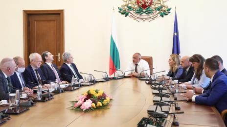 Борисов проведе среща с представители на бизнеса и синдикатите