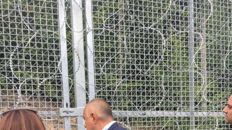 Огромна част от преградното съоръжение на българо-турската граница е изградено