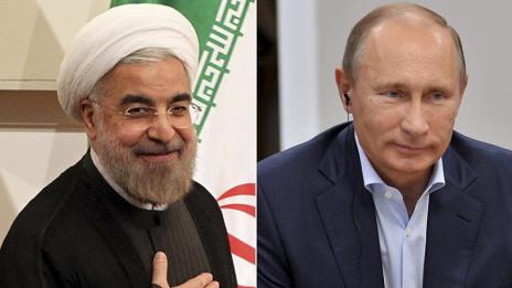Путин и Рохани смятат за неприемливи агресивните действия на САЩ в Сирия