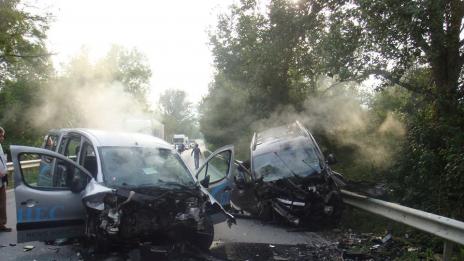 Теди Джорджо спаси пострадали в катастрофа