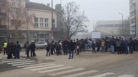 Видин на пореден протест срещу лошите пътища, трафика и честите катастрофи