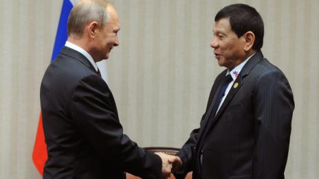Дутерте се оплака на Путин от САЩ