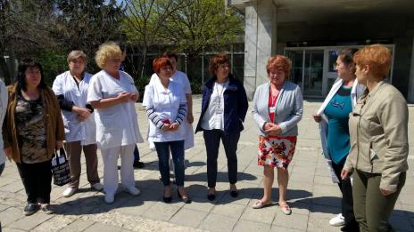 Здравните инспектори във Варна отново протестираха