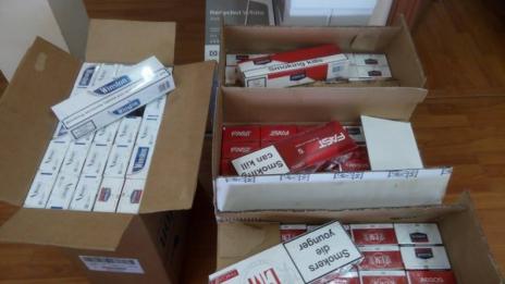 Полицаи откриха 5000 кутии цигари без бандерол при проверка