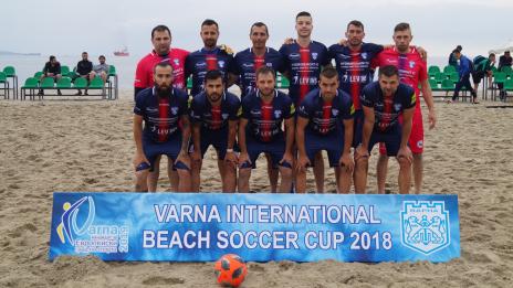 МФК Спартак заминава с 10 играчи за Шампионската лига по плажен футбол в Португалия