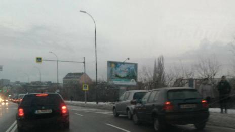 Катастрофа затруднява движението по бул. „Цар Освободител”