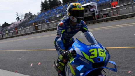 Мир приет в болница след тежко падане в MotoGP теста