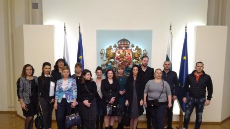 Студенти от ВСУ „Черноризец Храбър“ се срещнаха с администрацията на Президента