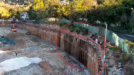 Камарата на архитектите: Силно течеше вода по шпунтовата стена край свлачището в &bdquo;Аспарухово&ldquo; (ВИДЕО)