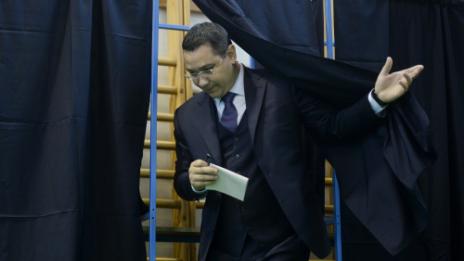 Понта води на президентските избори в Румъния