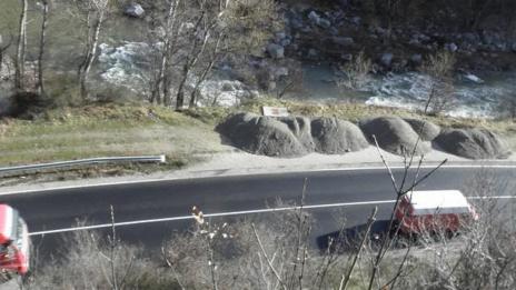 Възстановено е движението на път Е-79 в Кресненското дефиле