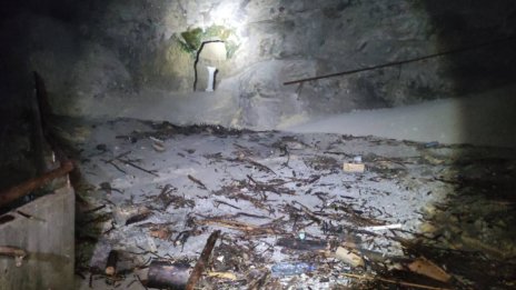 100-метров водовъртеж е опустошил пещерата Дяволското гърло