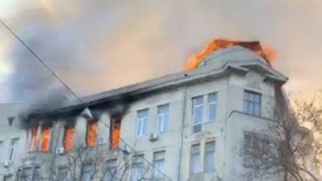 14 безследно изчезнали при пожар в Одеса  