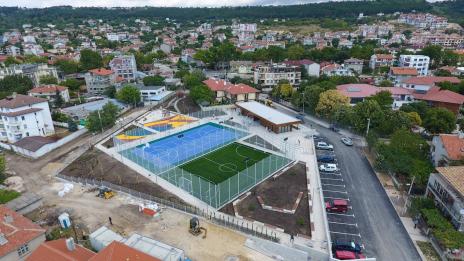 Готов е спортният комплекс във "Виница"(Снимки)