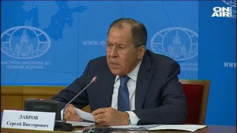 Сергей Лавров: Намесата на Русия спря терористите да превземат Дамаск