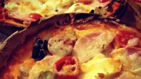 Лесни пици с арабски питки