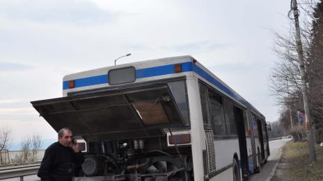 Пожарната търси горящ автобус на „Почивка“