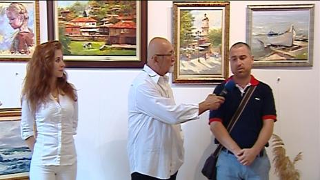 "Щрихи от утрото" ("3.08.2016) -Минути за култура-Евелина Георгиера и Диян Димитров