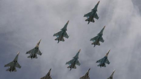 Започна се! Руските самолети тръгнаха