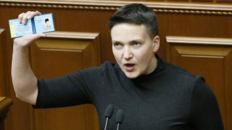 Арест за украинската депутатка Савченко, готвела преврат