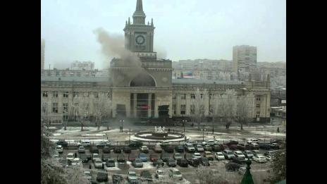 Взрив на жп гара в Москва