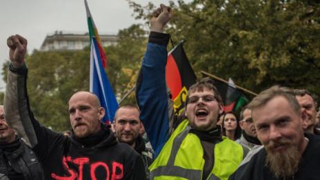 3000 чехи протестираха срещу приемането на бежанци