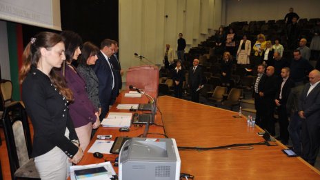 С минута мълчание започна 6-ото заседание на ОбС – Варна