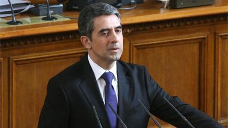 Плевнелиев ще направи обръщение към Народното събрание