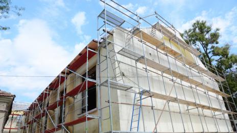 Ремонтът на Юнашкия салон върви по план