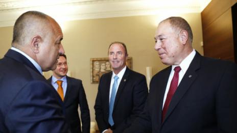 Премиерът Борисов се срещна с високопоставени членове на Международната асоциация на полицейските началници