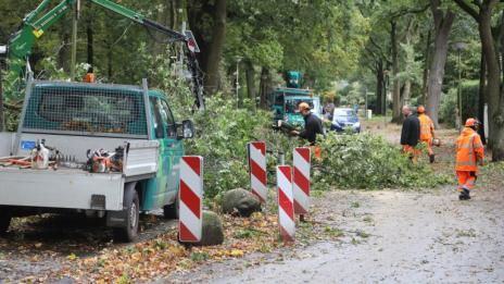Над 1000 км жп релси са засегнати в Германия от бурята  