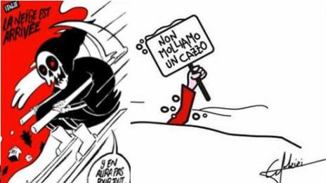 Италиански град съди “Шарли Ебдо“ заради карикатура