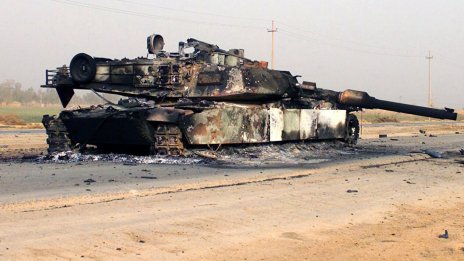 Американски дрон унищожил танк руско производство в Сирия