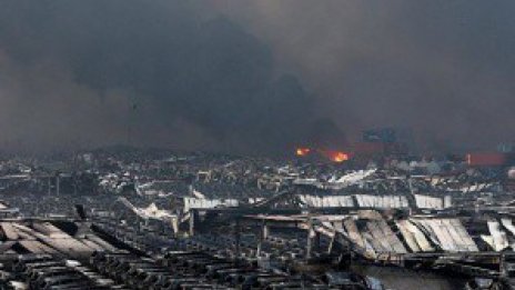 Броят на жертвите в Тянцзин достигна 104 души