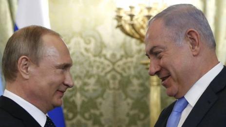 Путин обсъди по телефона с Нетаняху ситуацията в Сирия