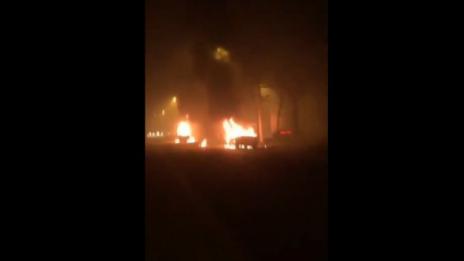 Огнен ад в Страсбург: Пожар унищожи 220 автомобила в новогодишната нощ